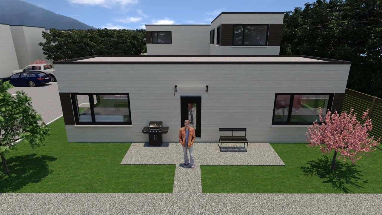 Rogue Modular Bungalow rendering