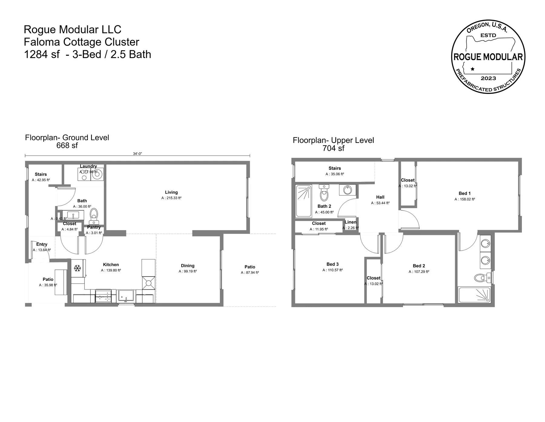 Rogue Modular Faloma floor plan