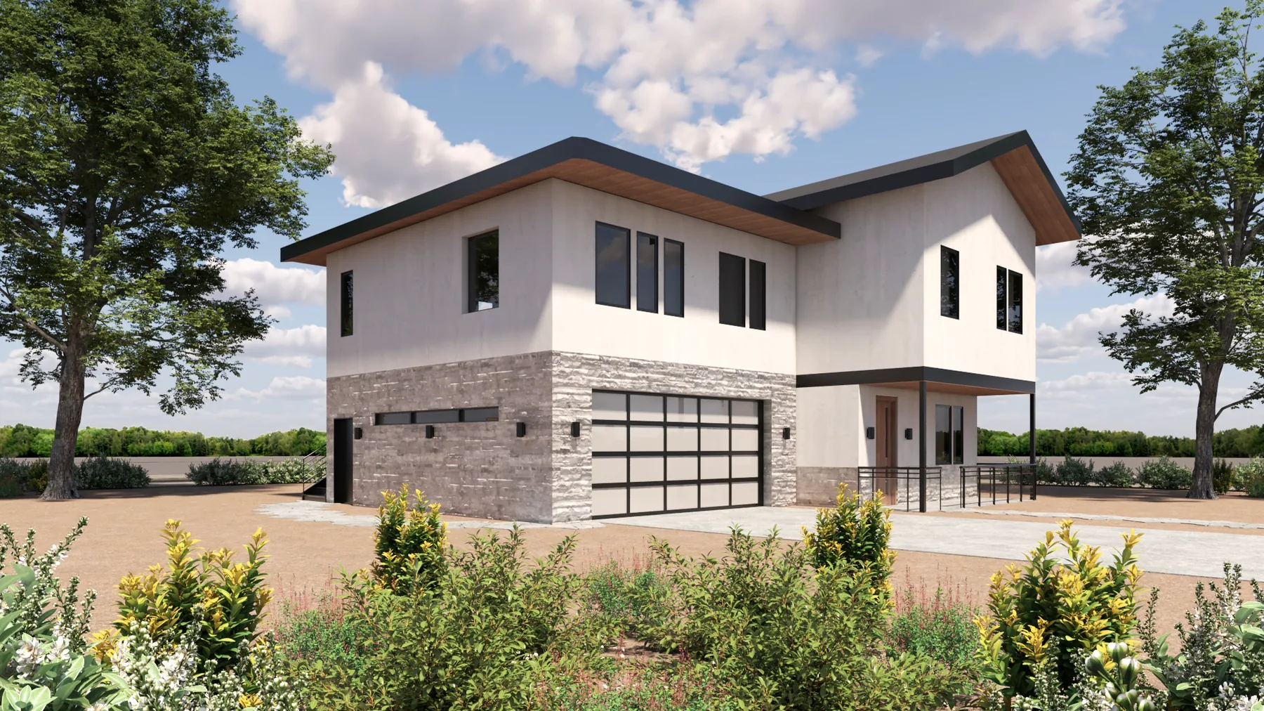 Rogue Modular SF Plan 01 rendering